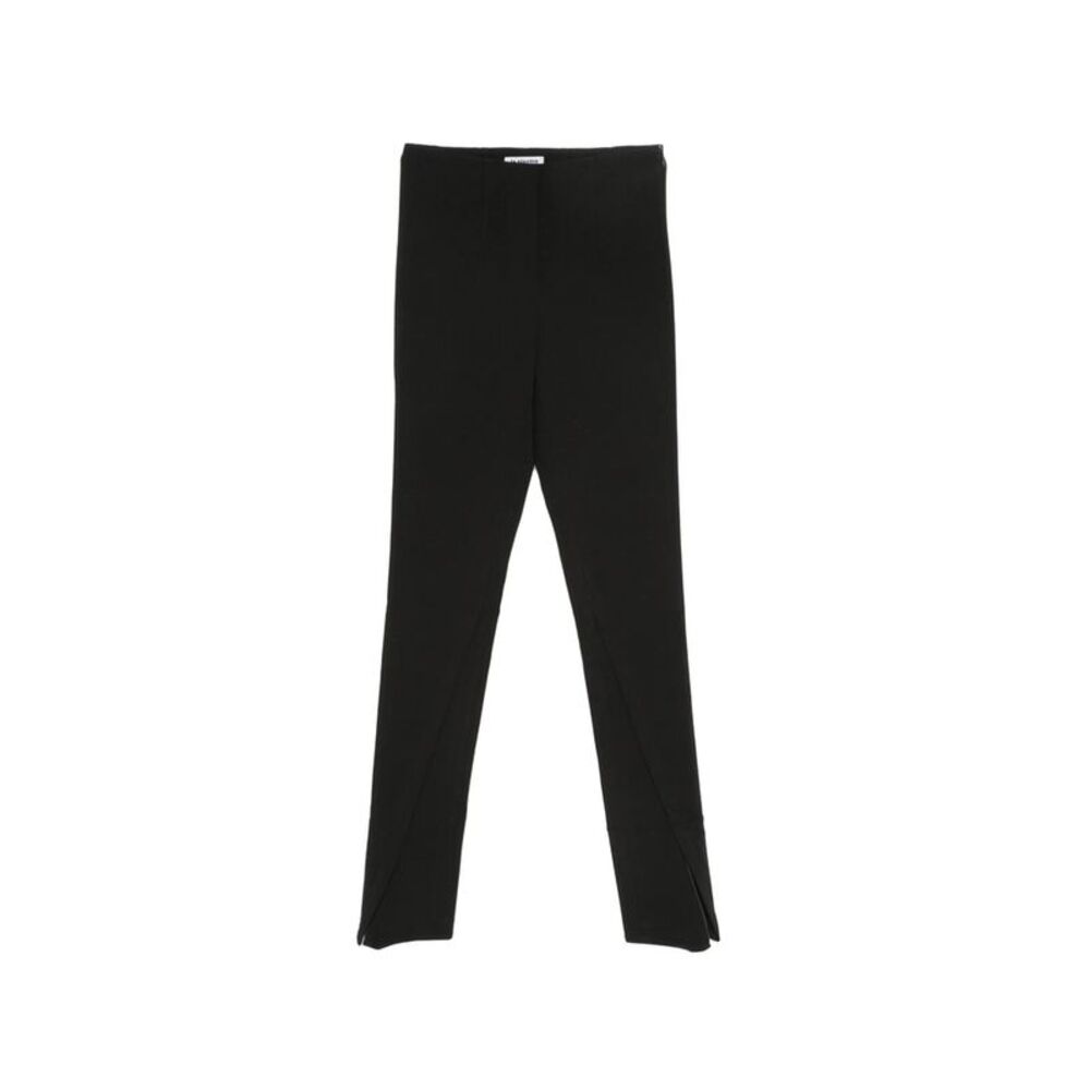 La Piscine Black Trousers - Slim-Fit Trousers Women